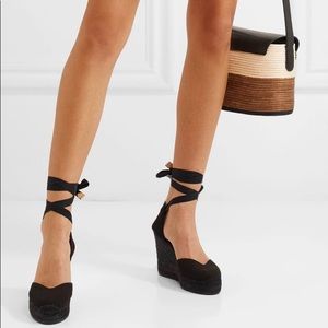 Castañer - Chiara 80 canvas wedge espadrilles